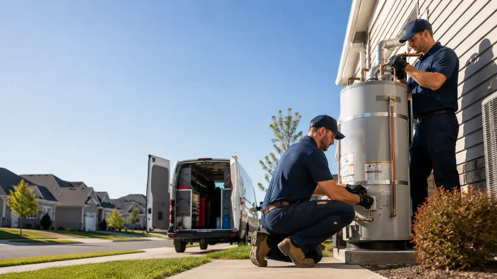 Water Heater Installation in Aubrey, AR